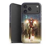 Coque Compatible avec Apple iPhone 17 Pro Max Coque renforcée Coque Antichoc Marvel Avengers Iron Man