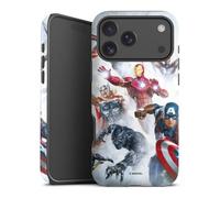 Coque Compatible avec Apple iPhone 17 Pro Max Coque renforcée Coque Antichoc Marvel Avengers Produit sous Licence Officielle