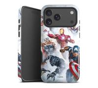 Coque Compatible avec Apple iPhone 17 Pro Max Coque renforcée Coque Antichoc Marvel Avengers Produit sous Licence Officielle