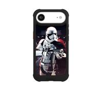 Coque Compatible avec Apple iPhone Air Coque de Telephone Antichoc NIVOmax Noire Capitaine Phasma Star Wars Articles pour Fans
