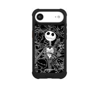 Coque Compatible avec Apple iPhone Air Coque de Telephone Antichoc NIVOmax Noire Halloween Disney L'Étrange Noël de Monsieur Jack