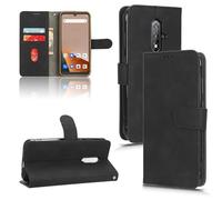 Coque compatible avec Blackview BV5200 / Blackview BV5200 Pro Cover stand flip livre gel portefeuille protection écran magnétique case matte eco cuir poches porte cartes compartiment carte noir
