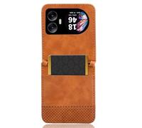 Coque Compatible avec Blackview Hero 10.Simili Cuir Flip Cas de téléphone avec Fente pour Carte Style rétro.Étui Portefeuille pour Blackview Hero 10-Brown