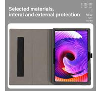 Coque Compatible Avec Doogee T30s/T30se/T30 Pro/T30 Ultra/T40, Pu Flexible Smart Cover Avec Multi-Angle Fonction Support, Housse Etui De Slim Léger Avec Dragonne, Noir