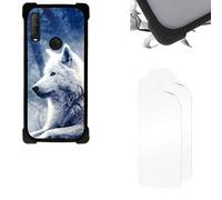 Coque Compatible avec ESSENTIELB HEYou 60 Coque Etui Housse + Film Protecteur Fond de Panier Dur PC + Bordure Souple épaissie KB-Lang