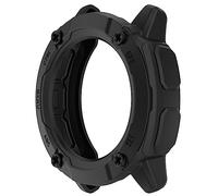 Coque compatible avec Garmin Instinct 2X, Disscool souple anti-chute TPU Coque de protection pour montre intelligente Accessoires (noir)