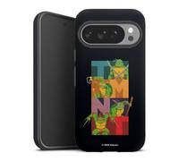 Coque Compatible avec Google Pixel 10 Pro Coque renforcée Coque Antichoc Teenage Mutant Ninja Turtles Produit sous Licence Officielle Articles pour Fans
