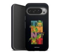 Coque Compatible avec Google Pixel 10 Pro XL Coque renforcée Coque Antichoc Teenage Mutant Ninja Turtles Produit sous Licence Officielle Articles pour Fans