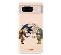 Coque compatible avec Google Pixel 8 Dragon Ball Goten Officiel et Trunks Fusion pour protéger votre téléphone. Coque en silicone souple transparente avec licence officielle Dragon Ball