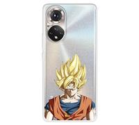 Coque compatible avec Honor 50 5G Officielle Dragon Ball Goku Super Saiyan pour protéger votre mobile. Coque en silicone transparente souple sous licence officielle Dragon Ball