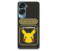 Coque compatible avec Honor 90 Lite sous licence officielle Pokémon Pikachu Jeu vidéo pour protéger votre téléphone portable Coque en silicone transparente souple sous licence officielle Pokémon