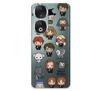 Coque compatible avec Honor 90 Officielle Harry Potter Personnages Icônes pour protéger votre téléphone portable Coque en silicone transparente souple sous licence officielle Harry Potter