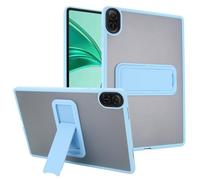Coque compatible avec Honor Pad X8A/Pad X9 11" 2024, [béquille intégrée] Coque de protection hybride fine antichoc avec coque arrière transparente translucide, bleu clair