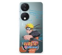 Coque compatible avec Honor X7b - 90 Smart 5G - Officielle Naruto Shippuden pour protéger votre téléphone portable - Coque silicone transparente souple sous licence officielle Naruto