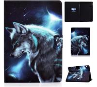 Coque Compatible Avec Huawei Mediapad T5 10.1 Pouces 2018, Léger Flip Book Étui Avec Fente De Stylo Housse Pour Huawei Mediapad T5 10.1"" - Loup[Coq9128583]