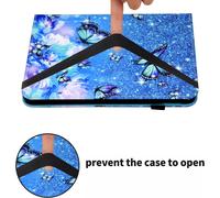 Coque Compatible Avec Huawei Mediapad T5 10.1 Pouces 2018, Léger Flip Book Étui Avec Fente De Stylo Housse Pour Huawei Mediapad T5 10.1"" - Papillon[Coq9128577]