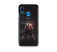 Coque Compatible avec Huawei P Smart 2019 - Cristiano Ronaldo - Finition Premium - Sublimation HD - Silicone Noir - Coques-en-Folie