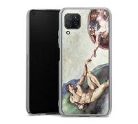 Coque Compatible avec Huawei P40 Lite Étui Housse Michel-Ange ¼uvre d'art Peinture