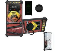 Coque Compatible avec IIIF150 Air1 Ultra Coque Étui [avec Trempé 9H Protection D'écran] Case Support PC + Silicone YGH-JGP
