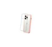 Coque Compatible avec iPhone 13 Pro Mod NX - Protection Fine Personnalisable avec Technologie Absorption des Chocs sans BPA - Rose Poudré