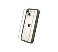 Coque Compatible avec iPhone 14 Plus Mod NX - Protection Fine Personnalisable avec Technologie d'absorption des Chocs sans BPA - Vert Kaki