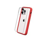 RHINOSHIELD Coque Compatible avec [iPhone 14 Pro Max] Mod NX - Protection Fine Personnalisable avec Technologie d'absorption des Chocs [sans BPA] - Rouge