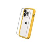 Coque Compatible avec iPhone 14 Pro Mod NX - Protection Fine Personnalisable avec Technologie d'absorption des Chocs sans BPA - Jaune