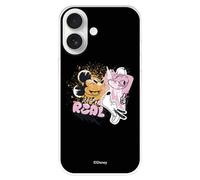 Coque compatible avec iPhone 17 officielle Disney Keep It Real pour protéger votre téléphone portable Coque en silicone transparente souple sous licence officielle Disney Classic