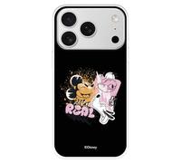 Coque compatible avec iPhone 17 Pro Max Officielle Disney Keep It Real Coque en silicone transparent souple sous licence officielle Disney Classic