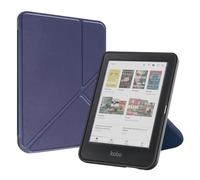 Coque Compatible avec Kobo Clara Color BW 2E 2024, Coque Hybride en TPU | Réveil/Veille auto magnétique, support double angle, aimant pour réfrigérateur(Dark Blue,Clara Colour (N367))