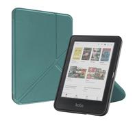 Coque Compatible avec Kobo Clara Color BW 2E 2024, Coque Hybride en TPU | Réveil/Veille auto magnétique, support double angle, aimant pour réfrigérateur(Dark Green,Clara BW (N365))