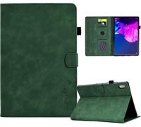 Coque Compatible Avec Lenovo Tab P11 (2nd Gen) 11.5 Pouce Tb-350fu / Tb-350xu - Ultra Mince Protection Tablette Cuir Pu Fonction Support Pour Lenovo Tab P11 Gen 2 (Vert)