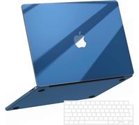 Coque Compatible Avec Macbook Air 13,6"" 2025 2024 2022 Modèle A3240 A3113 A2681 M4 M3 M2, Etui Housse Coque De Protection Rigide En Plastique Cristal+Clavier En Tpu Version Eu, Min[POR5241974]