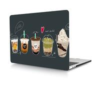 Coque Compatible avec MacBook Air 13,6 Pouces 2022 M2 Version A2681 avec Liquid Retina Display Touch ID, Étui Rigide Protecteur en Plastique, thé au Lait