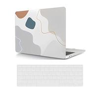 Coque Compatible avec MacBook Air 13,6 Pouces 2022 M2 Version A2681 avec Liquid Retina Display Touch ID, Étui Rigide Protecteur en Plastique et Housse de Clavier, Gris