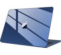 Coque Compatible Avec Macbook Air 13.6 Pouces M4 M3 M2 (A3240/A3113/A2681, 2025/2024/2022) - Coque Fine Et Légère Étui Rigide Housse En Plastique, Minuit Clair(Ultra-Fin)[POR5244514]