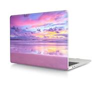 Coque Compatible avec MacBook Air 13 Pouces 2017 2016 2015 2014 2013 2012 2011 2010 Version A1466 A1369, Étui Rigide Protecteur en Plastique, Violet