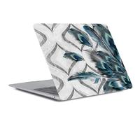 Coque Compatible avec Macbook Air 13 Pouces A2337 M1 A2179 A1932 avec Retina Display Touch ID Version de 2020 2019 2018, Housse Étui Rigide de Protection Mat en Plastique, Plume