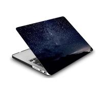 Coque Compatible avec Macbook Air 13 Pouces A2681 A3113 M2 M3 avec Liquid Retina Display Touch ID Version de 2022 2024, Housse Étui Rigide de Protection Mat en Plastique, Nuit étoilée