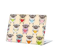 Coque Compatible avec Macbook Air 13 Pouces Modèle A2681 A3113 M2 M3 2022 2024 avec Liquid Retina Display Touch ID, Plastique Case Rigide Housse Étui, Mouton