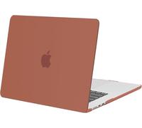 Coque Compatible avec MacBook Air 15 Pouces M4 M3 M2 A3241 A3114 A2941 avec Liquid Retina 15,3 Pouces & Touch ID,Coque Protection Rigide pour Mac Air 15 2025 2024 2023 Release,Rouge Grenat