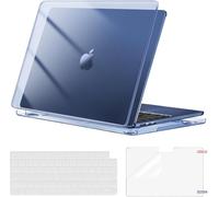 Coque Compatible Avec Macbook Air M4 M3 M2 13 Pouce A3240 A3113 A2681 2022 2023 2024 2025,Étui Rigide Housse De Protection Pour Macbook Air 13,6 &Clavier&Protecteur D'Écran, Minuit Cristal