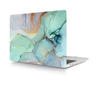 Coque Compatible avec MacBook Pro 13 Pouces 2012 2011 2010 2009 2008 Ancienne Version A1278 avec CD-ROM, Étui Rigide Protecteur en Plastique, marbre pailleté Vert