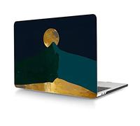 Coque Compatible avec MacBook Pro 13 Pouces 2012 2011 2010 2009 2008 Ancienne Version A1278 avec CD-ROM, Étui Rigide Protecteur en Plastique, Or et Vert