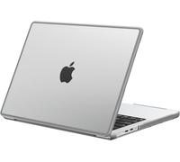 Coque Compatible Avec Macbook Pro 14 Pouces 2024 2023 2021 M4 M3 M2 M1 Pro Max A3112 A3185 A3401 A2992 A2918 A2779 A2442, Cadre En Tpu Anti-Rupture Étui Rigide - (Bord Gris) Transp[POU6264253]