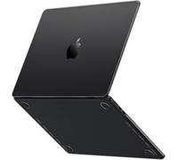 Coque Compatible Avec Macbook Pro 14 Pouces M4 M3 M2 M1 Pro/Max 2024-2021 A3112 A3185 A3401 A2918 A2992 A2779 A2442, Étui De Protection Housse Rigide En Plastique 14,2"", Mat Noir Sidéral