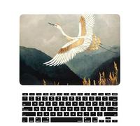 Coque Compatible avec MacBook Pro 15 Pouces Modèle A1398 avec Retina Display 2015 2014 2013 2012, Plastique Case Rigide Housse Étui & Protection Clavier, Aigrettes