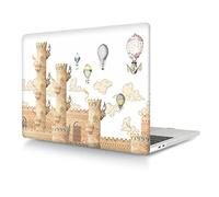 Coque Compatible avec MacBook Pro 16 Pouces 2023 2021 Version M2 A2780 M1 A2485 avec Retina Display Touch ID, Étui Rigide Protecteur en Plastique, Château