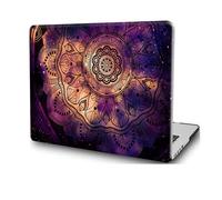 Coque Compatible avec MacBook Pro 16 Pouces Modèle A2141 avec Touch Bar and Touch ID 2020 2019, Plastique Case Rigide Housse Étui, Totem Violet