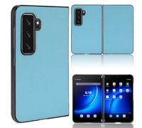 Coque Compatible avec Microsoft Surface Duo 2,boîtier à clapet en Cuir avec Fente pour Carte,Design Portefeuille,Support de Pied,boîtier en Cuir pour Microsoft Surface Duo 2